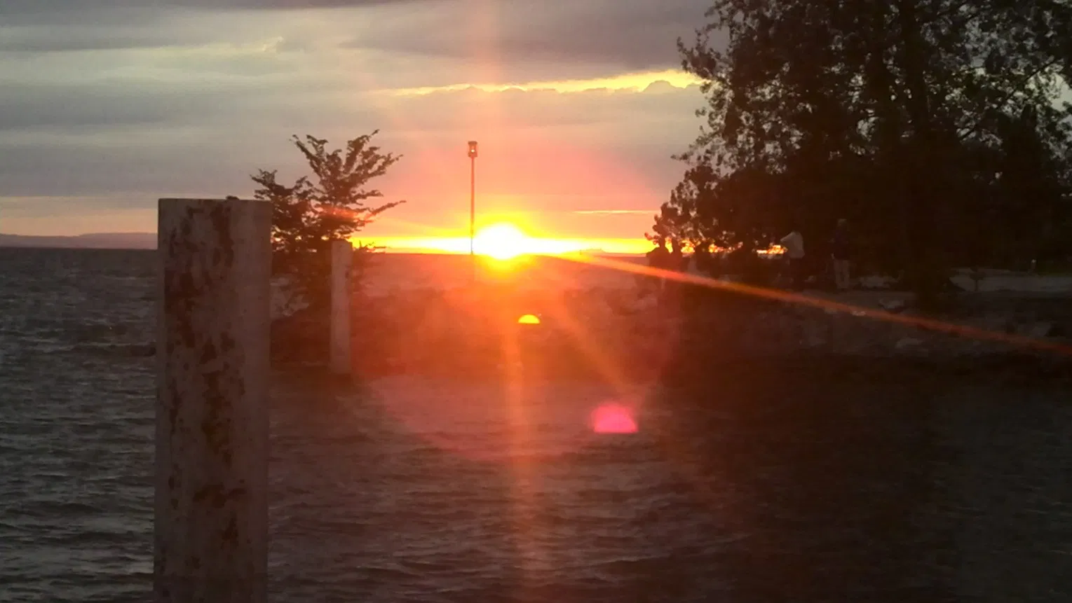 Sonnenuntergang am Bodensee